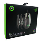 Razer Naga Trinity Gaming Mouse 16.000 DPI Ergonomic RGB Modular 19+1 Tasten MMO