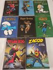 Lotto 6 CLASSICI DEL FUMETTO SERIE ORO + DYLAN DOG 1 e ZAGOR 1 a Colori