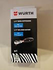 Wurth ZEBRA 1/4" Dr Locking Swivel Head Fine Tooth 3 in 1 Ratchet 071201405