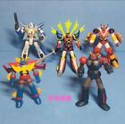 Lotto di figurine anime set misto galvion Goshogun Mechander Robo