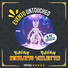 Mewtwo Evento Tera Raid Settembre Legit Untouched Pokémon Scarlatto Violetto