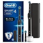 Spazzolino elettrico ricaricabile Oral-B braun smart 4 4500 crossaction black n