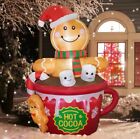 Christmas 6ft Ginger Bread Man Inflatable