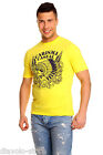 Carisma T-Shirt Indiano Estate Party Squadra Clubwear Giallo/Blu S M L XL Nuovo