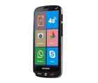 Smartphone Brondi Amico XS Tasto SOS per anziani, Cellulare Rete 4G Dual Sim Mic