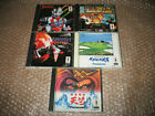 SET OF 5 PANASONIC 3DO GAMES JAP IMPORT