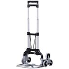 CARRELLO PORTAPACCHI PIEGHEVOLE IN ALLUMINIO CON 6 RUOTE PER SCALE CARICO 70KG