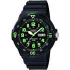 Orologio Uomo CASIO MRW-200H-3BVDF Silicone Nero Sub 100mt