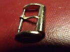 EBERHARD & CO. - RARE VINTAGE BUCKLE 18 mm INSIDE- YELLOW GOLD COLOR -SWISS MADE