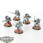 Grey Knights - 5x Grey Knights Strike Squad - bemalt