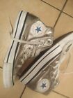 Converse All Star Argento Glitterate