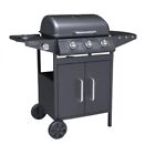 Barbecue A Gas Pyramidea BBQ3PL1 3 Fuochi Potenza 2.9 KW + 1 Laterale Potenza 2.