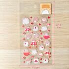 Cute Hedgehog Non-woven Cloth Stickers Cartoon Kawaii Red Mushroom Made in Japan