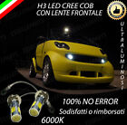 COPPIA LAMPADE FENDINEBBIA A LED CANBUS SMART FORTWO 450 MK1 450 NO AVARIA LUCI