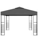 Gazebo da Giardino 3x3 m Antracite