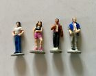 Power Rangers 4 x Mini Action Figure Billy/Zack/Kimberley/Jason  1994