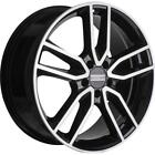 Cerchi in lega per NISSAN Qashqai 17" - FONDMETAL KOROS GLOSSY BLACK MACHINED