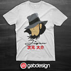 T-shirt Jigen Lupin Cartoon Anni 80 - 100% cotone