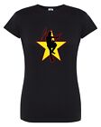 T-SHIRT LIGABUE DONNA MAGLIA MAGLIETTA LOGO - 100% COTONE