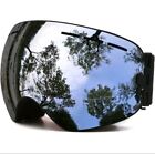 Adult Ski Goggles Antifog Snow Skiing Glasses Women Men Winter Snowboard Silver