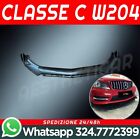 Mercedes Classe C W204 Splitter Sotto Paraurti Anteriore *SPORT Look* ABS Spo...