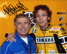 Valentino Rossi Foto Autografata Signed Photo Sport MotoGp Autografo Coa