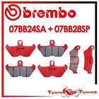 Pastiglie Freno BREMBO Anteriori SA + Posteriori SP PER BMW R 1150 GS 1999>2001