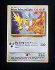 ARTICUNO MOLTRES AND ZAPDOS PROMO JUMBO CARTA POKEMON