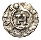 LUCCA DENARO ENRICO II SASSONIA 1004 MONETA MEDIEVALE ARGENTO