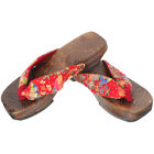 Japanese Slippers Wooden Clogs Shoes Women Call Mono