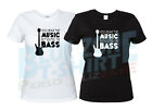 You Hear the Music but you Feel the Bass Maglietta Bassista Basso Rock T-Shirt