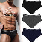 6 pezzi pack SLIP UOMO Kappa MUTANDE INTIMO COTONE BIELASTICO originali firmato