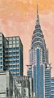 Caputo Tonino - Serigrafia cm 33x60 - Chrysler Tower