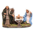 Natività 10 cm con movimento presepe napoletano