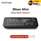 CineTreak Mixer MiNi FHD Video Mixer Swithcer 4-CH HDMI-compatible Live Stresmin