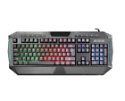 Tastiera Gaming PC Multimediale LED Retroilluminata USB Keyboard Gaming HD4641