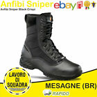 Anfibi Scarponcino Stivali Crispi SNIPER Italian Boots Militari Esercito CC Neri