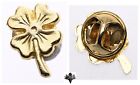 QUADRIFOGLIO Four-leaf clover Spilla Pin portafortuna