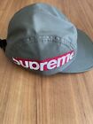 SUPREME SIDE PANEL CAMP CAP OLIVE FW18 NEW