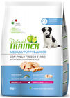 natural trainer medium puppy&junior pollo fresco