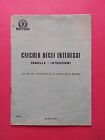 CALCOLO DEGLI INTERESSI - MOTOBI PESARO (tabelle - istruzioni) MOTO EPOCA