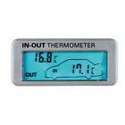 Termometro interno/esterno - 12/24V Alimentazione presa accendisigari 75x32x15mm