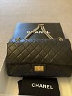 Chanel 2.55 Reissue size 227 Jumbo Black Double Flap Bag