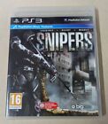 SNIPERS INVISIBLE SILENT DEADLY PS3  - OTTIME CONDIZIONI