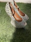 JEFFRY CAMPBELL SCARPE CON TACCO DONNA NUM SIZE 38