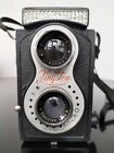 Vintage Fotocamera Reflex Vintage Kingston A Doppio Obiettivo funzionante