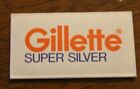 LAMETTA DA BARBA GILETTE SUPER SILVER