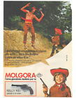 Pubblicità anni 70 Molgora Pistola giocattolo Kelly Kid Mondial MMM
