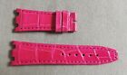 Audemars Piguet Rare Pink Croco Strap For 26266SK.ZZ.D069CA.01 Ladycat New