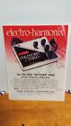 ELECTRO HARMONIX DELUXE MEMORY MAN DELAY GUITAR PRINT AD 11 X 8.5